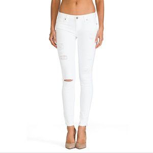 Paige Verdugo Ultra Skinny Jeans, White- Sz 25